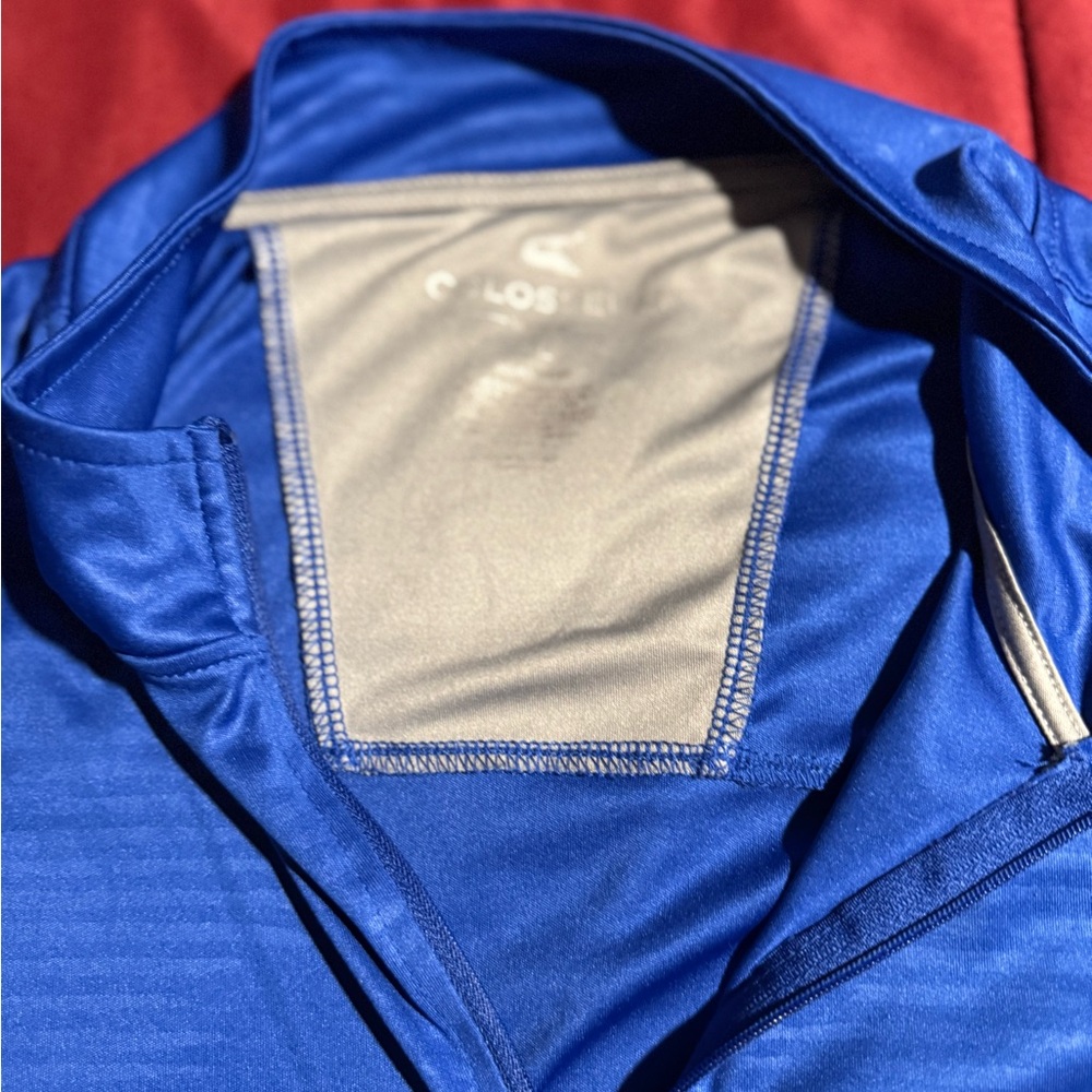 Air Force Blue and Gray Shirt - Picture 2 of 4